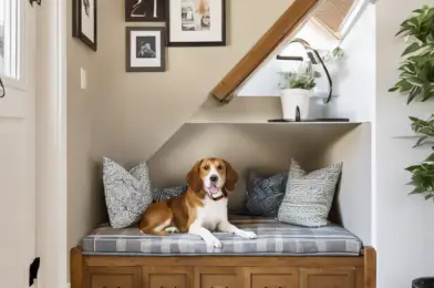 Creating a Cozy Dog Nook: Space-Saving Ideas for Small Homes