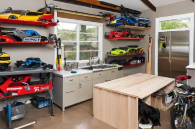 Creating a Dog-Safe Garage and Workshop Space