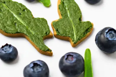 Blueberry and Spinach Superfood Dog Treats