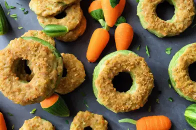 Zucchini and Carrot ‘Donut’ Dog Treats